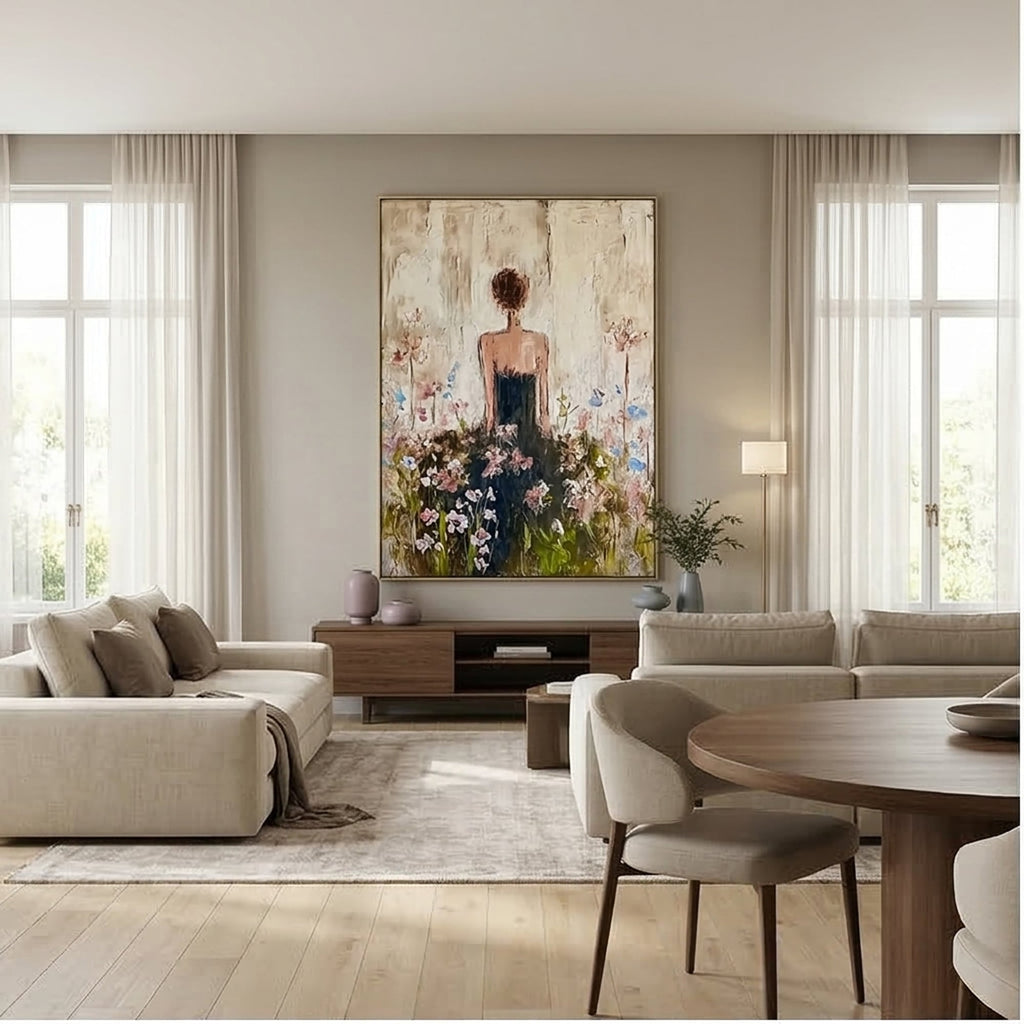 Impressionist Art | Petal Veil