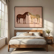 Vintage Americana Art | Soft Nuzzle Duo