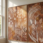 Bohemian Art | Botanical Gold Harmony