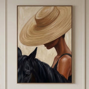 Vintage Americana Art | Velvet Brim Muse
