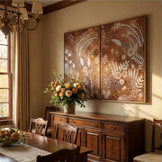Bohemian Art | Botanical Gold Harmony