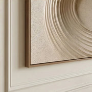 3D-Textured Art | Curved Sand Frame