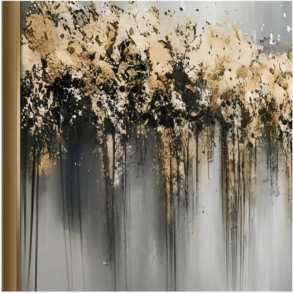 Contemporary Luxe Art | Ivory Drift Horizon