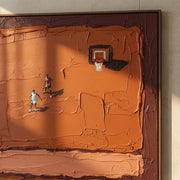 3D textured Art | Jump Shot Moment
