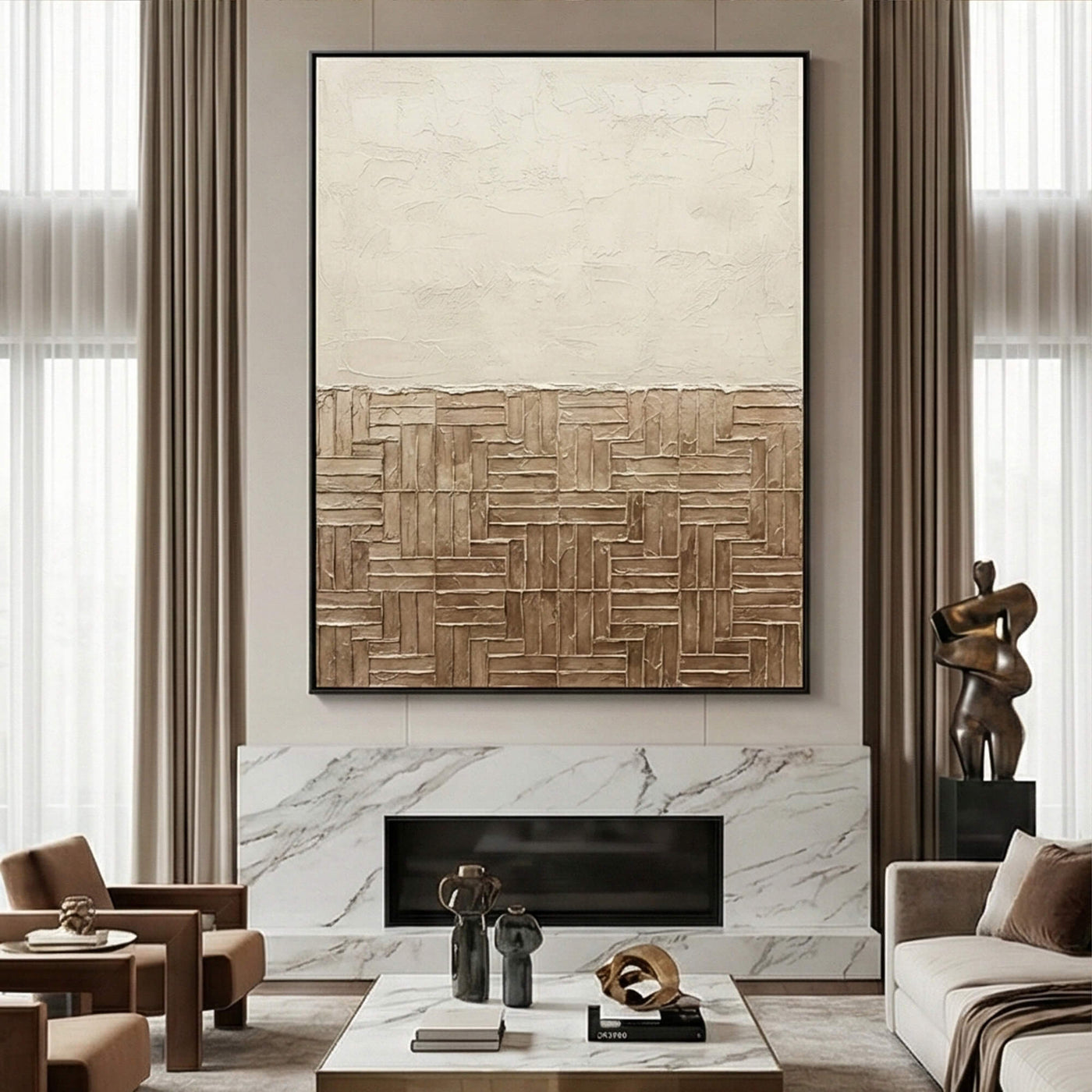 Wabi-Sabi Art | Linen & Light