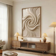 3D-Textured Art | Whispering Spiral Form