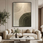 3D textured Art | Olive Arc Texture