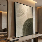 3D textured Art | Olive Arc Texture