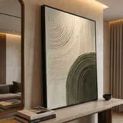3D textured Art | Olive Arc Texture