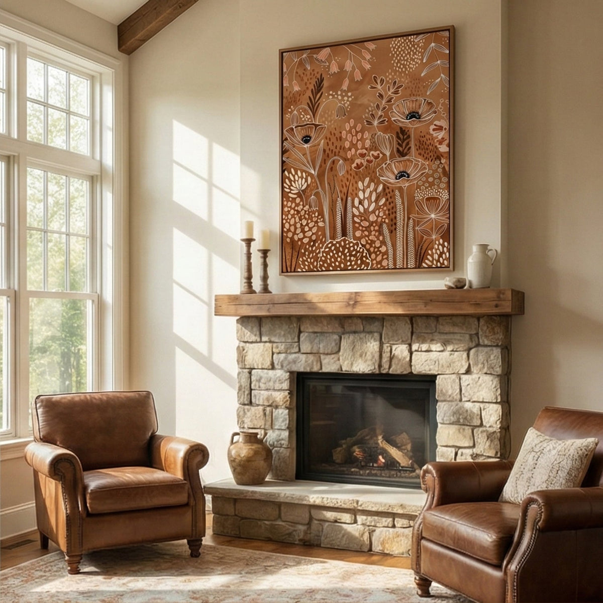 Bohemian Art | Wild Blossom Tapestry