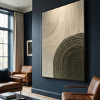 3D textured Art | Olive Arc Texture