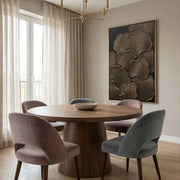 Contemporary Luxe Art | Bronze Petal Whisper