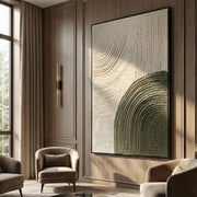 3D textured Art | Olive Arc Texture