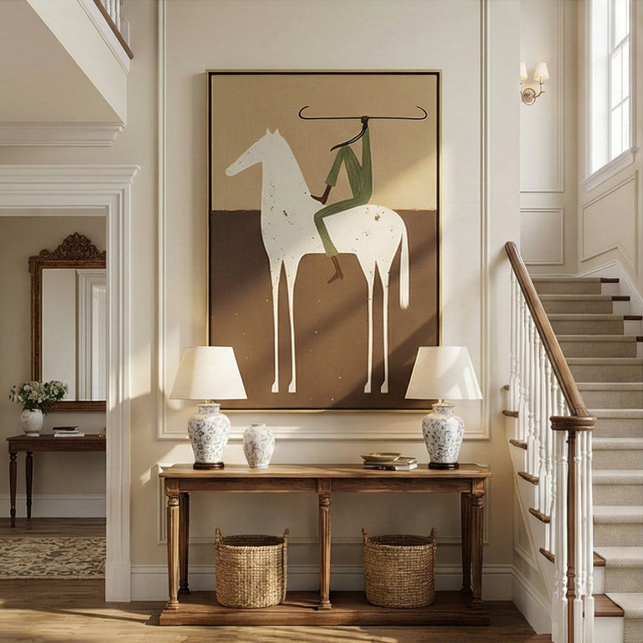 Vintage Americana Art | Green Rider Journey