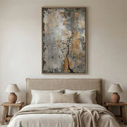 Wabi-Sabi Art | Weathered Quiet Bloom