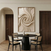 3D-Textured Art | Whispering Spiral Form