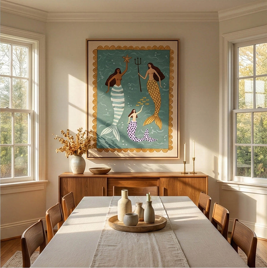 Surreal Art | Aquatic Sisters' Serenade