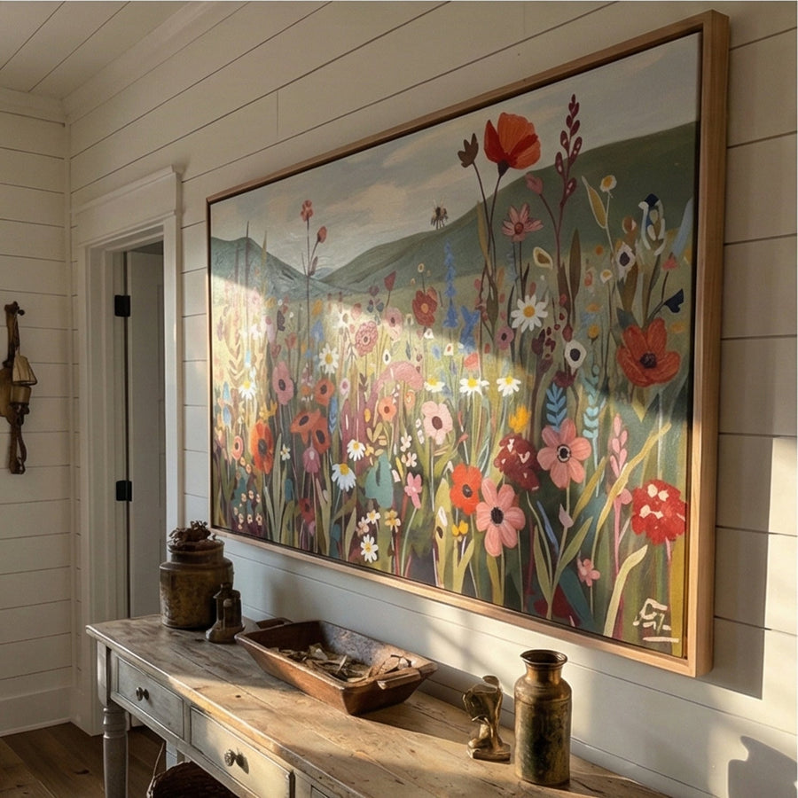 Bohemian Art | Mountain Meadow Blossoms