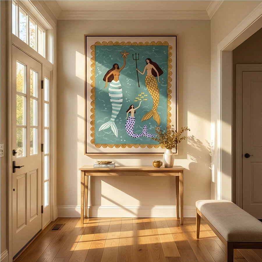 Surreal Art | Aquatic Sisters' Serenade