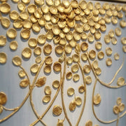 Contemporary Luxe Art | Golden Branch Cascade
