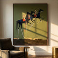 Vintage Americana Art | Equestrian Trio