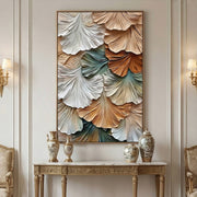 3D textured Art | Gilded Library Reverie