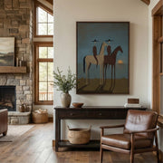 Vintage Americana Art | SunSet Riders