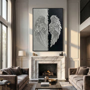 3D-Textured Art | Wings of Contrast