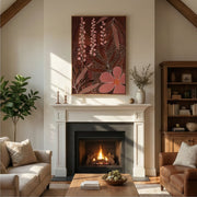 Bohemian Art | Pink Garden Bloom