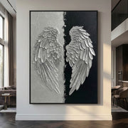 3D-Textured Art | Wings of Contrast