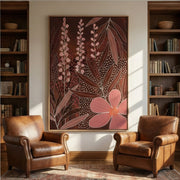 Bohemian Art | Pink Garden Bloom