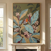 Bohemian Art | Bird in Leaves