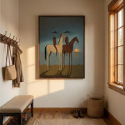 Vintage Americana Art | SunSet Riders