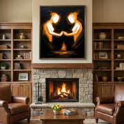 Surreal Art | Dual Light Embers