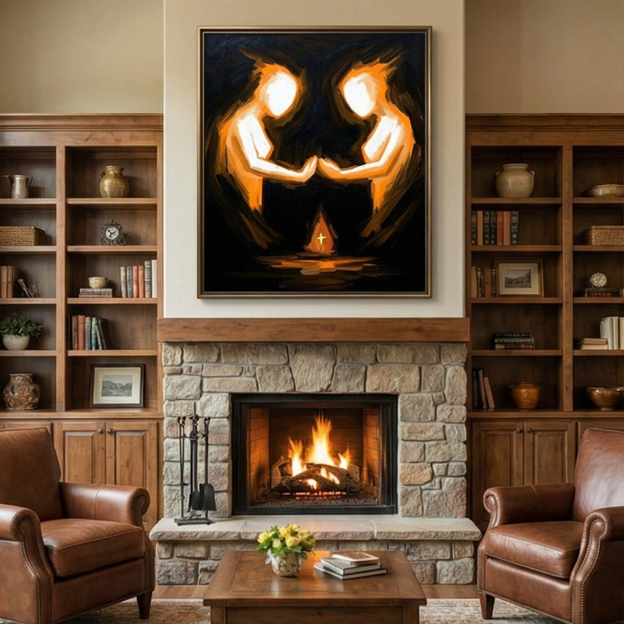 Surreal Art | Dual Light Embers