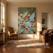 Bohemian Art | Bird in Leaves