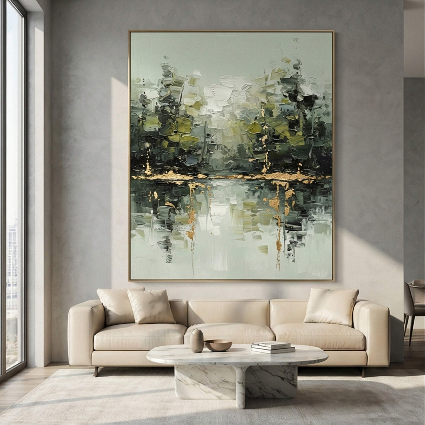 Abstract Art | Gilded Flow