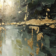 Abstract Art | Gilded Flow