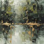 Abstract Art | Gilded Flow