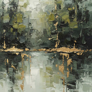 Abstract Art | Gilded Flow