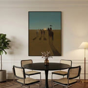 Vintage Americana Art | Sundown Trail Silence