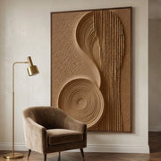 3D textured Art | Spiral Earth Whisper