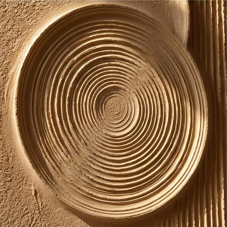 3D textured Art | Spiral Earth Whisper