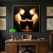 Surreal Art | Dual Light Embers