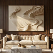 3D textured Art | Light & Linen