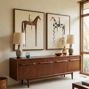 Vintage Americana Art |  Paired Reveries