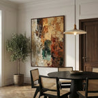 3D textured Art | Amber Passage