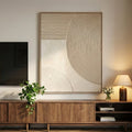 3D textured Art | Lunar Relief