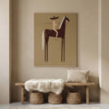 Vintage Americana Art | Geometric Whisper