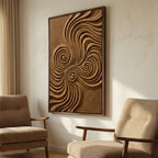 3D textured Art | Triple Vortex